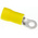 JST, R Insulated Ring Terminal, 3.5mm Stud Size, 2.6mm² to 6.6mm² Wire Size, Yellow