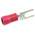 JST, R Insulated Ring Terminal, 4mm Stud Size, 0.25mm² to 1.65mm² Wire Size, Red