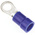 JST, R Insulated Ring Terminal, 4mm Stud Size, 1mm² to 2.6mm² Wire Size, Blue