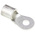 JST, R Uninsulated Ring Terminal, 6mm Stud Size, 16.78mm² to 26.66mm² Wire Size