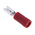 RS PRO Red Insulated Female Spade Connector, Receptacle, 2.8 x 0.8mm Tab Size, 0.5mm² to 1.5mm²