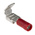 RS PRO Red Insulated Female Spade Connector, Piggyback Terminal, 6.35 x 0.8mm Tab Size, 0.5mm² to 1.5mm²