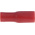 RS PRO Red Insulated Female Spade Connector, Receptacle, 4.8 x 0.5mm Tab Size, 0.5mm² to 1.5mm²
