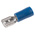 RS PRO Blue Insulated Female Spade Connector, Receptacle, 4.8 x 0.5mm Tab Size, 1.5mm² to 2.5mm²