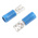 RS PRO Blue Insulated Female Spade Connector, Receptacle, 4.8 x 0.8mm Tab Size, 1.5mm² to 2.5mm²
