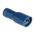 RS PRO Blue Insulated Female Spade Connector, Receptacle, 4.8 x 0.5mm Tab Size, 1.5mm² to 2.5mm²