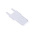 RS PRO Grey Uninsulated Male Spade Connector, PCB Tab, 7.9 x 6.4mm Tab Size