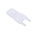 RS PRO Grey Uninsulated Male Spade Connector, PCB Tab, 7.9 x 6.4mm Tab Size