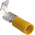 RS PRO Yellow Insulated Female Spade Connector, Piggyback Terminal, 6.35 x 0.8mm Tab Size, 2.5mm² to 6mm²