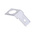 RS PRO Silver Uninsulated Male Spade Connector, PCB Tab, 0.8 x 6.4mm Tab Size