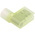 RS PRO Yellow Insulated Female Spade Connector, Flag Terminal, 6.35 x 0.8mm Tab Size, 4mm² to 6mm²