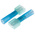 RS PRO Blue Insulated Male Spade Connector, Tab, 6.35 x 0.8mm Tab Size, 1.5mm² to 2.5mm²