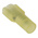 RS PRO Yellow Insulated Female Spade Connector, Receptacle, 0.8 x 6.35mm Tab Size, 4mm² to 6mm²