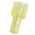 RS PRO Yellow Insulated Female Spade Connector, Receptacle, 0.8 x 6.35mm Tab Size, 4mm² to 6mm²