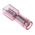 RS PRO Red Insulated Female Spade Connector, Double Crimp, 2.8 x 0.8mm Tab Size, 0.5mm² to 1.5mm²