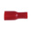 RS PRO Red Insulated Female Spade Connector, Double Crimp, 4.8 x 0.8mm Tab Size, 0.5mm² to 1.5mm²