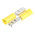 RS PRO Yellow Insulated Female Spade Connector, Receptacle, 2.8 x 0.8mm Tab Size, 0.2mm² to 0.5mm²