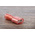 RS PRO Red Insulated Female Spade Connector, Double Crimp, 6.35 x 0.8mm Tab Size, 0.5mm² to 1.5mm²
