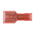 RS PRO Red Insulated Female Spade Connector, Double Crimp, 6.35 x 0.8mm Tab Size, 0.5mm² to 1.5mm²