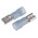 RS PRO Blue Insulated Female Spade Connector, Receptacle, 4.75 x 0.5mm Tab Size, 1.5mm² to 2.5mm²