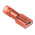 RS PRO Red Insulated Female Spade Connector, Receptacle, 4.75 x 0.5mm Tab Size, 0.5mm² to 1.5mm²