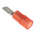 RS PRO Red Insulated Male Spade Connector, Tab, 4.75 x 0.8mm Tab Size, 0.5mm² to 1.5mm²