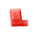 RS PRO Red Insulated Female Spade Connector, Flag Terminal, 0.8 x 6.35mm Tab Size, 0.5mm² to 0.75mm²