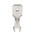 RS PRO Uninsulated Male Spade Connector, Tab, 6.35 x 0.8mm Tab Size, 0.5mm² to 1mm²