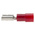 RS PRO Red Insulated Female Spade Connector, Receptacle, 6.35 x 0.8mm Tab Size, 0.5mm² to 1.5mm²