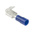 RS PRO Blue Insulated Female Spade Connector, Piggyback Terminal, 6.35 x 0.8mm Tab Size, 1.5mm² to 2.5mm²