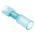 TE Connectivity Duraseal Blue Insulated Female Spade Connector, Receptacle, 6.35 x 0.8mm Tab Size, 1.5mm² to 2.5mm²