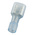 RS PRO Blue Insulated Female Spade Connector, Receptacle, 0.8 x 6.35mm Tab Size, 1.5mm² to 2.5mm²