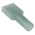 RS PRO Blue Insulated Female Spade Connector, Receptacle, 0.8 x 6.35mm Tab Size, 1.5mm² to 2.5mm²