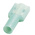 RS PRO Blue Insulated Female Spade Connector, Receptacle, 0.8 x 6.35mm Tab Size, 1.5mm² to 2.5mm²