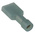 RS PRO Blue Insulated Female Spade Connector, Receptacle, 0.8 x 6.35mm Tab Size, 1.5mm² to 2.5mm²