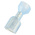 RS PRO Blue Insulated Female Spade Connector, Receptacle, 0.8 x 6.35mm Tab Size, 1.5mm² to 2.5mm²