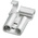 RS PRO Female Spade Connector, Flag Terminal, 0.8 x 6.35mm Tab Size, 1.5mm² to 2.5mm²