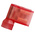 RS PRO Red Insulated Female Spade Connector, Flag Terminal, 0.8 x 6.35mm Tab Size, 0.5mm² to 0.75mm²