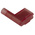 RS PRO Red Insulated Female Spade Connector, Flag Terminal, 6.35 x 0.8mm Tab Size, 0.5mm² to 0.75mm²