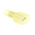 RS PRO Yellow Insulated Male Spade Connector, Tab, 0.8 x 6.35mm Tab Size, 4mm² to 6mm²