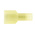 RS PRO Yellow Insulated Male Spade Connector, Tab, 0.8 x 6.35mm Tab Size, 4mm² to 6mm²