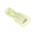 RS PRO Yellow Insulated Male Spade Connector, Tab, 0.8 x 6.35mm Tab Size, 4mm² to 6mm²