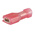 RS PRO Pink Insulated Female Spade Connector, Receptacle, 0.8 x 2.8mm Tab Size