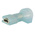 RS PRO Blue Insulated Female Spade Connector, Receptacle, 0.5 x 2.8mm Tab Size