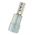 RS PRO Blue Insulated Female Spade Connector, Receptacle, 0.8 x 2.8mm Tab Size