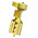 RS PRO Uninsulated Female Spade Connector, Receptacle, 6.35 x 0.8mm Tab Size