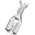 RS PRO Uninsulated Female Spade Connector, Receptacle, 6.35 x 0.8mm Tab Size