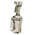 RS PRO Uninsulated Female Spade Connector, Piggyback Terminal, 6.35 x 0.8mm Tab Size