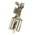 RS PRO Uninsulated Female Spade Connector, Receptacle, 6.35 x 0.8mm Tab Size