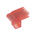 TE Connectivity Ultra-Fast .187 Red Insulated Female Spade Connector, Flag Terminal, 4.75 x 0.81mm Tab Size, 0.3mm² to